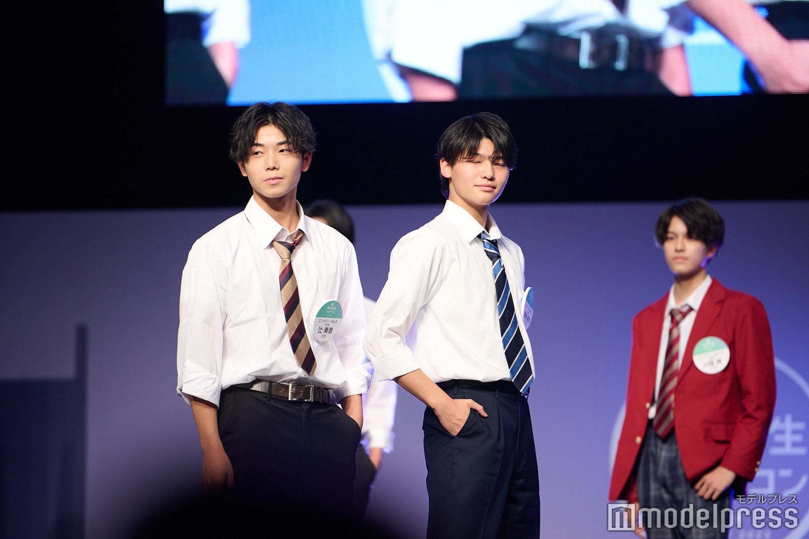 「男子高生ミスターコン2023」ファイナル審査の様子（C）モデルプレス