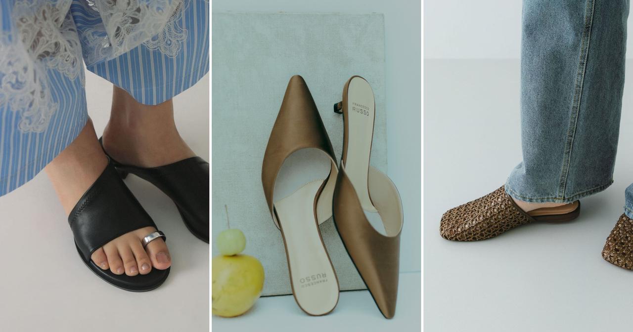 足元から春を呼び込む。日常をドラマティックに彩る【最旬サンダル & ミュール】