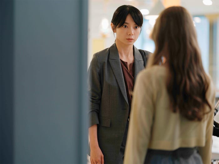 森カンナ(C)「彩香ちゃんは弘子先輩に恋してる」製作委員会・MBS/第8話より