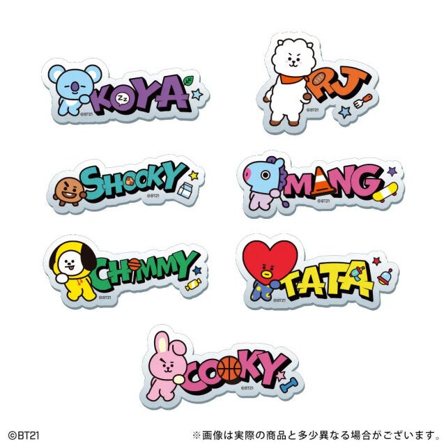 大人気BT21とチロルチョコがコラボ！おまけのアクリルピンバッジは