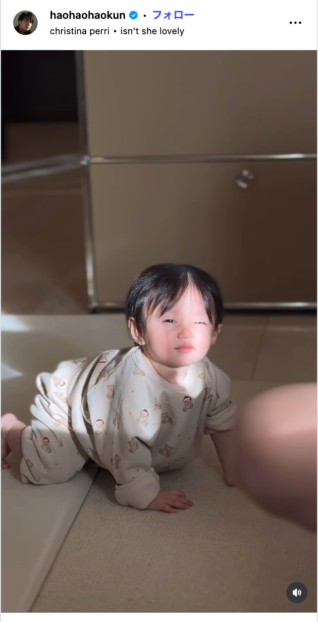 黄皓Instagramより