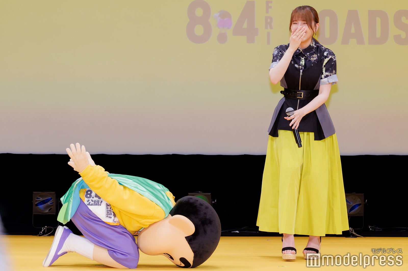 野原しんのすけ、鬼頭明里（C）モデルプレス