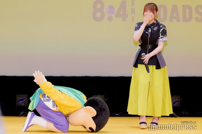 野原しんのすけ、鬼頭明里(C)モデルプレス