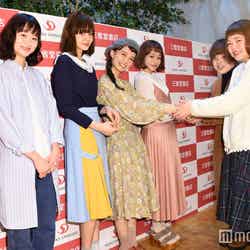 イベントの様子（左から）辻千恵、村田倫子、柴田紗希、荒井愛花（C）モデルプレス