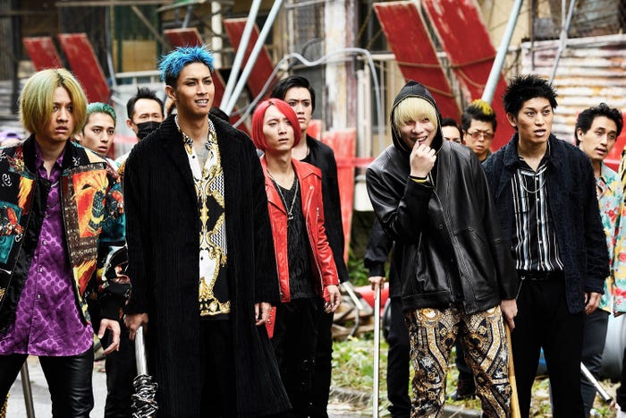 映画『HiGH&LOW THE WORST』より(C)2019「HiGH&LOW THE WORST」製作委員会 原作:高橋ヒロシ(※「高」は正式には「はしごだか」)(秋田書店) HI-AX