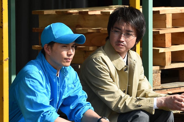 市原隼人、藤原竜也/『リバース』第3話より(画像提供:TBS)