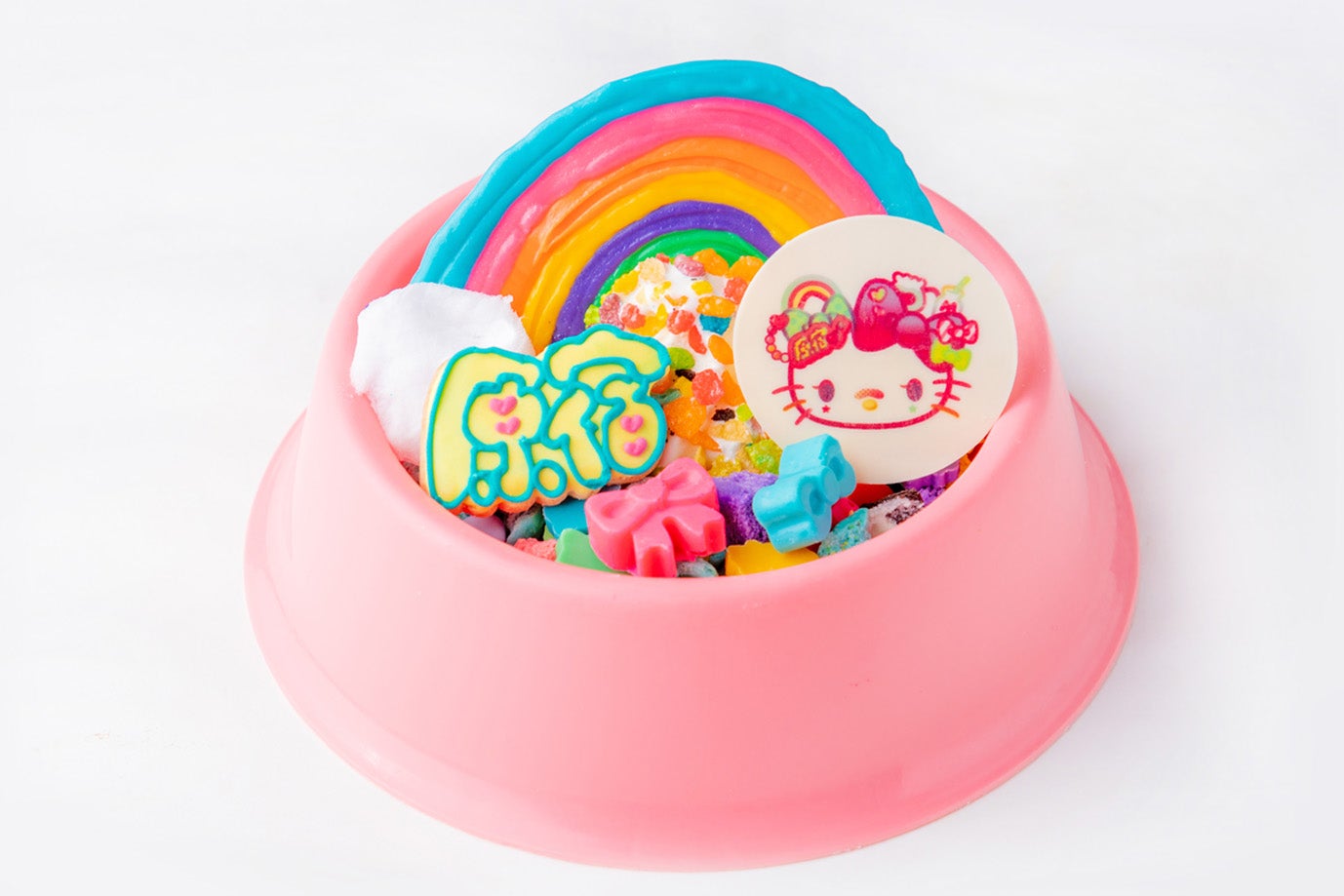 原宿デコラアイスクリーム 1,080円（税別）／（C）1976, 2019 SANRIO CO.,LTD.APPROVAL NO. S601424 （C）KAWAII MONSTER CAFE