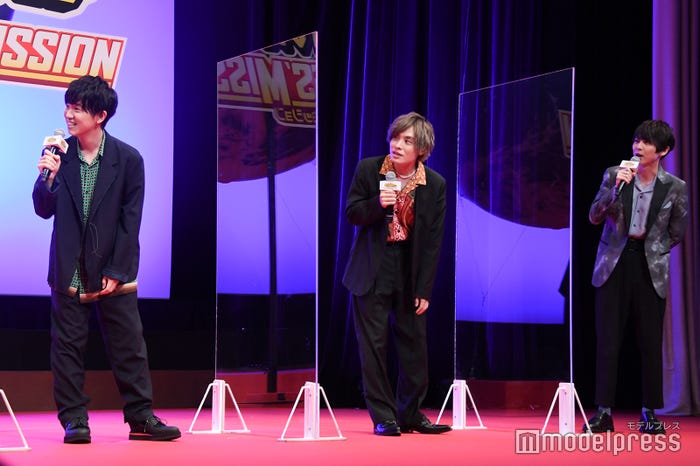 山下大輝、岡本信彦、梶裕貴(C)モデルプレス