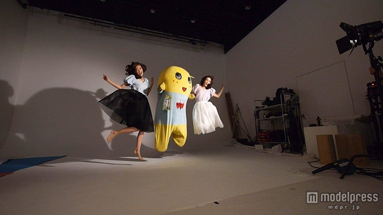 撮影の様子（画像提供：小学館）