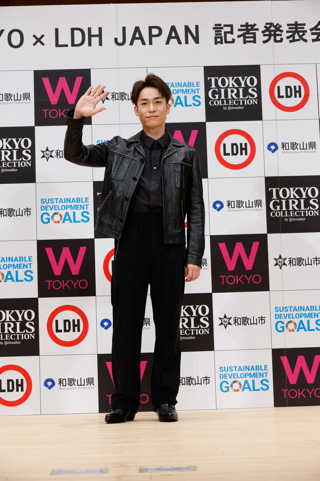 EXILE TETSUYA（C）W TOKYO×LDH JAPAN 記者発表会