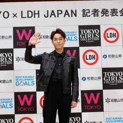 EXILE TETSUYA（C）W TOKYO×LDH JAPAN 記者発表会