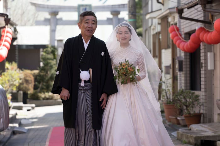 木梨憲武、奈緒(C)カンテレ