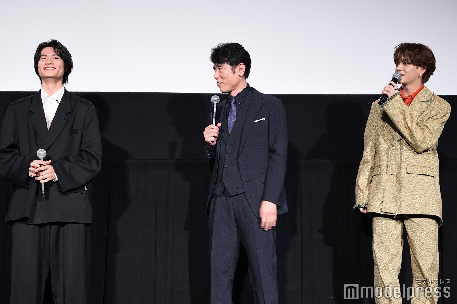 城桧吏、原田泰造、中島颯太（C）モデルプレス