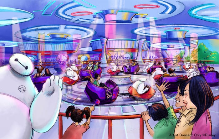 「ベイマックスのハッピーライド」 (C)Disney