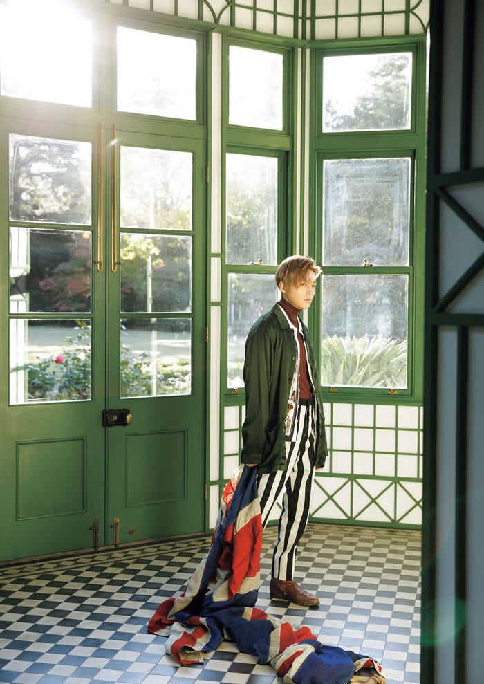 本人お気に入りカット/八木勇征1st写真集「CONTACT」より/撮影:田尾沙織、宮脇進、小田原リエ(画像提供:ワニブックス)