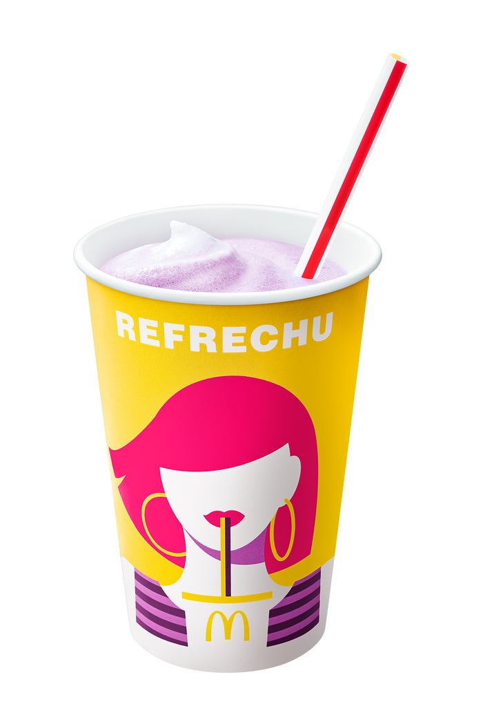 マックシェイク 巨峰／画像提供：日本マクドナルド