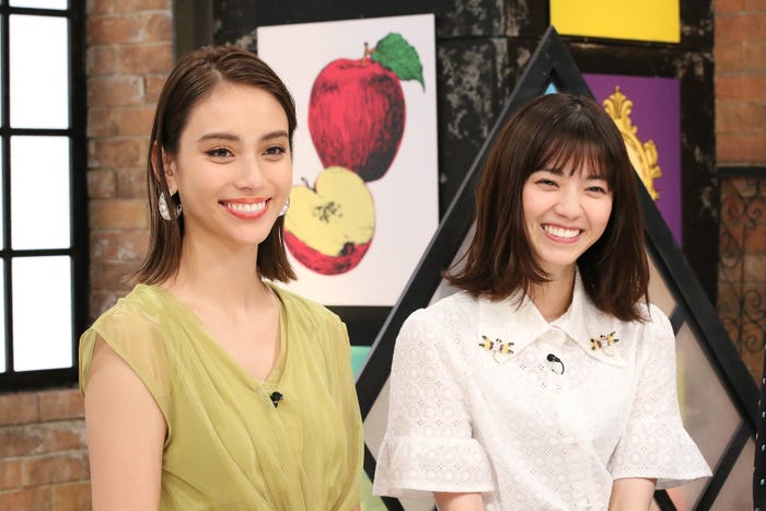 滝沢カレン、西野七瀬(C)カンテレ