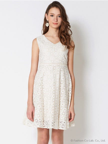 フルレースワンピース「clear」13,824円(税込)
