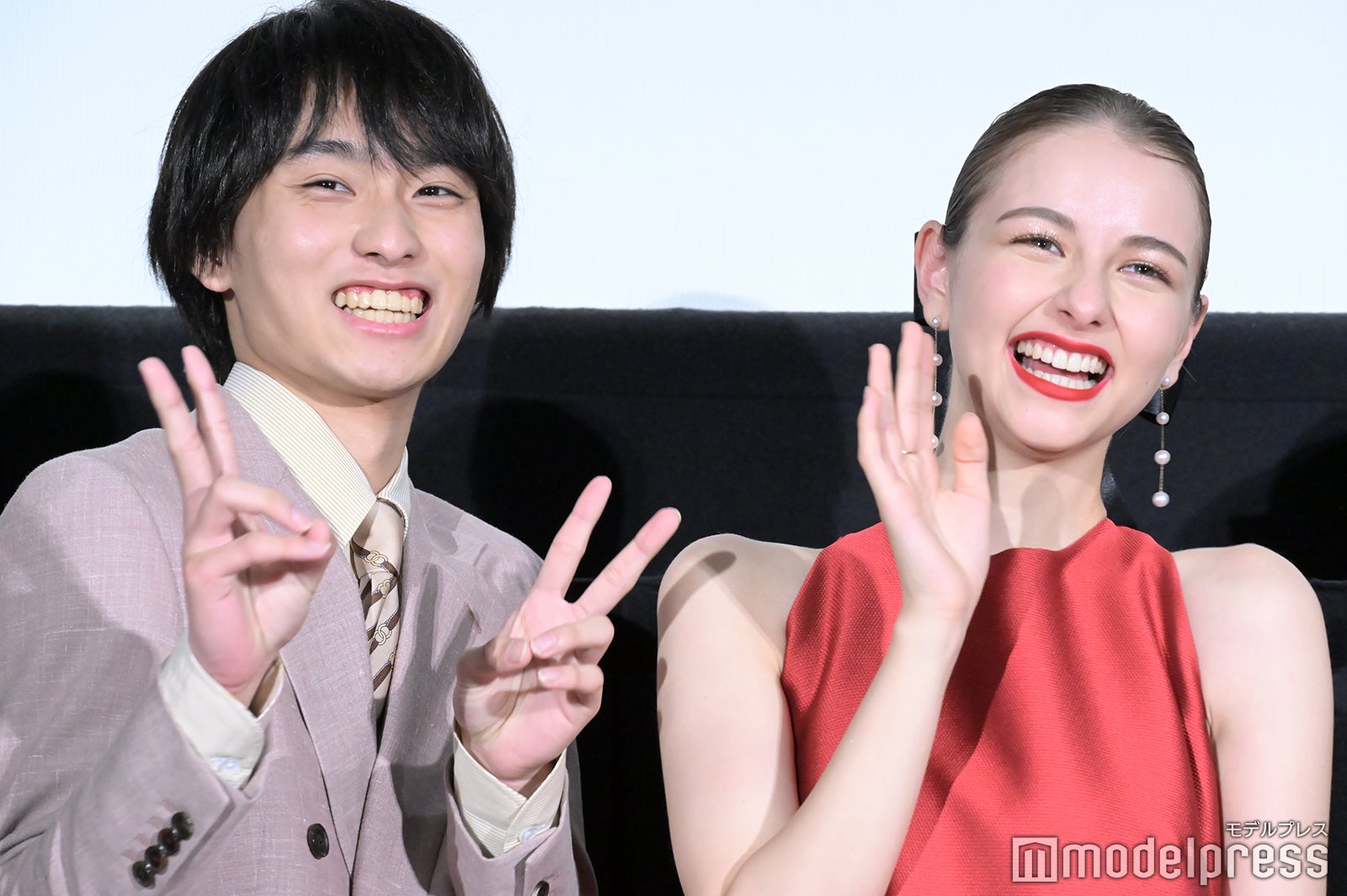 奥平大兼、嵐莉菜 （C）モデルプレス