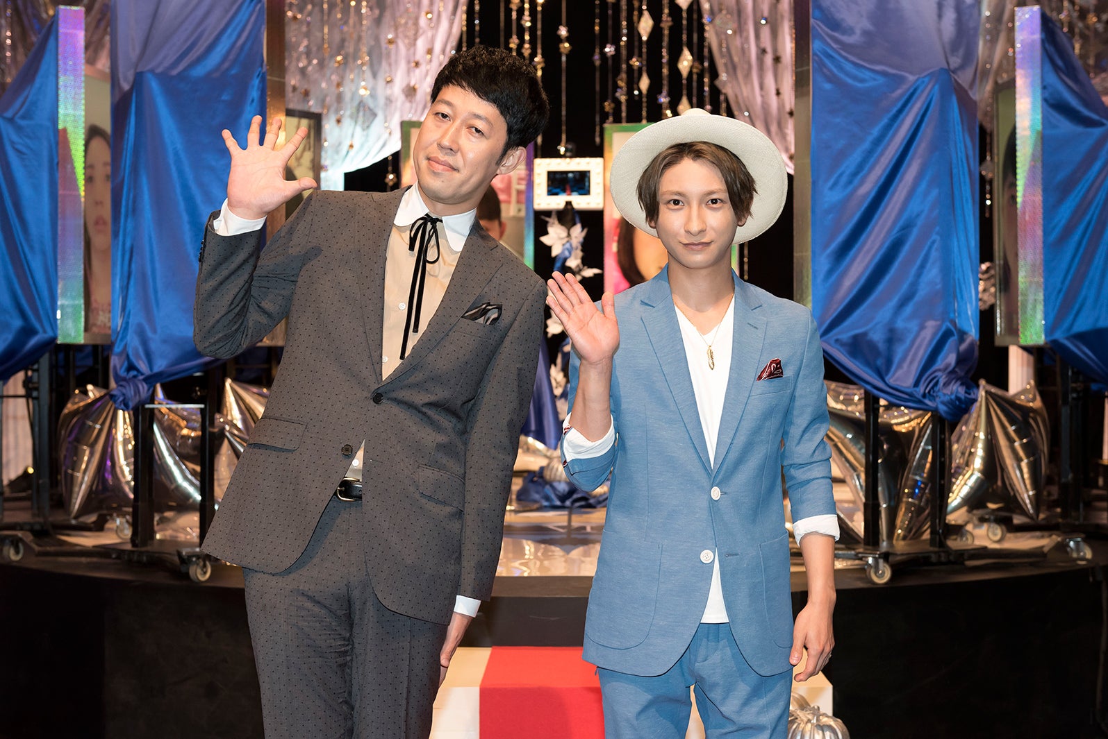 （左から）小籔千豊、AAA與真司郎（画像提供：NHK）