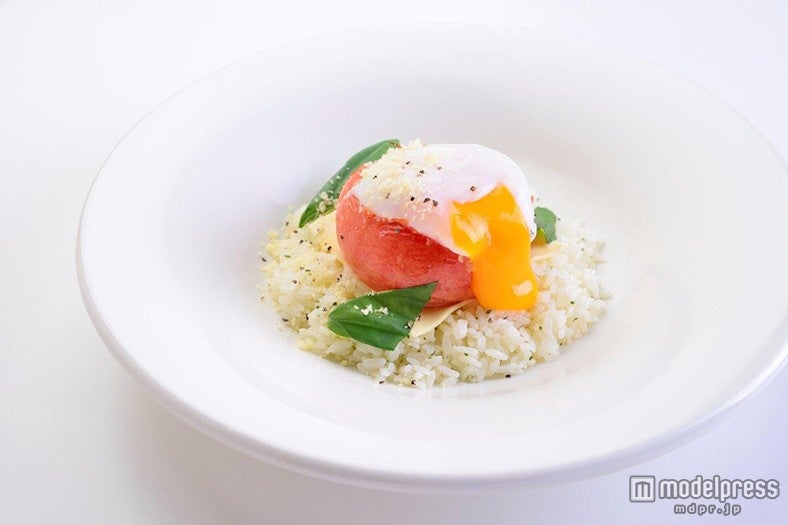 「平野レミ先生のまるごとトマトでしくじリゾット」／画像提供：テレビ朝日