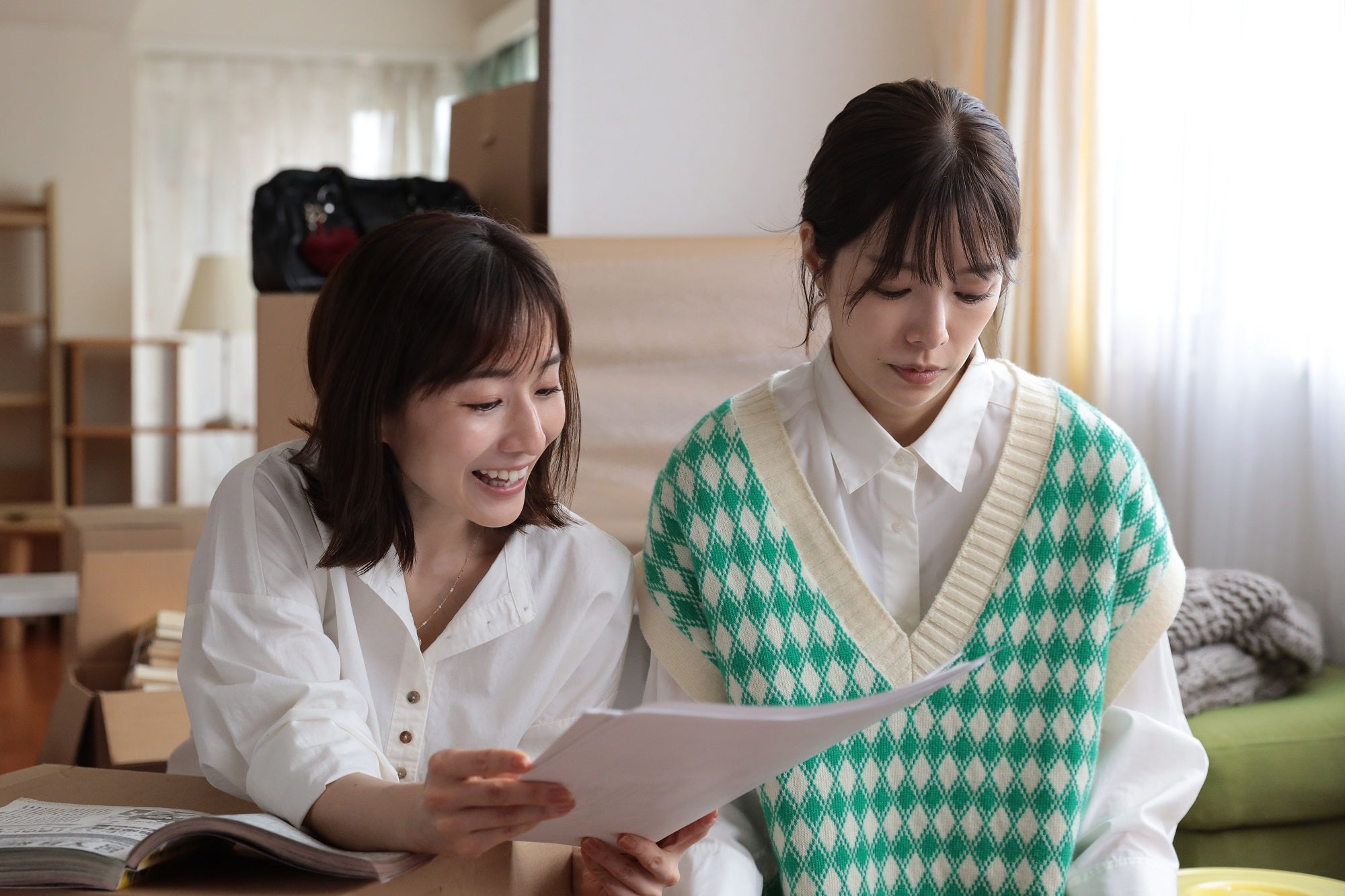 田中みな実、桜井ユキ （C）テレビ朝日