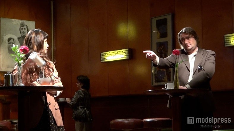 宮崎あおい／「earth music＆ecology」新CM「カフェにて」篇メイキングショット