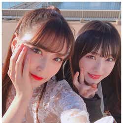 モデルプレス - NMB48白間美瑠、梅山恋和を絶賛 2ショットに「顔面偏差値高い」「美人コンビ」と反響