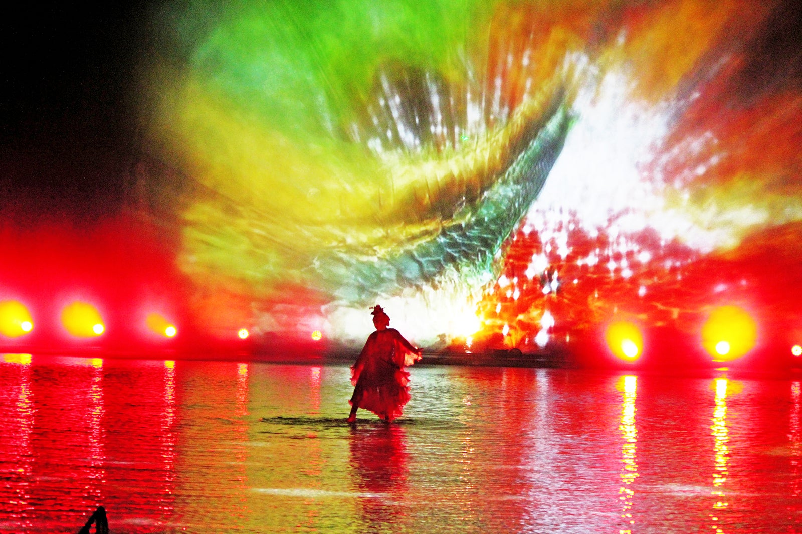 ウォーターマッピングショー「AGUA（アグア）」／画像提供：ラグーナテンボス