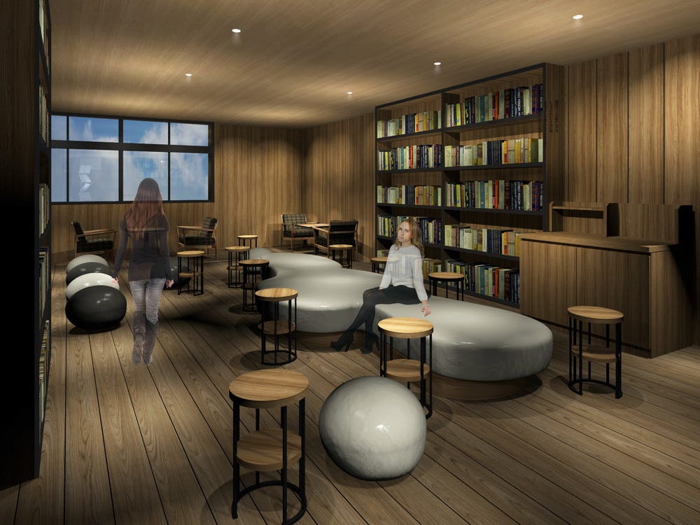 城崎温泉「短編喫茶Un(あん)」ブックストアやカフェ併設 “小さな物語”と和スイーツ楽しむ