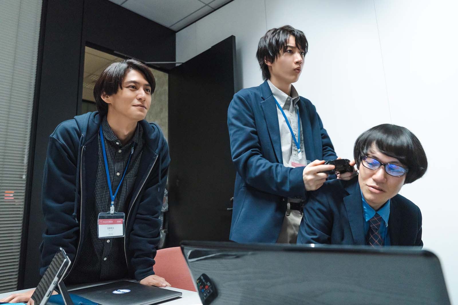 佐野和真、桜田通ら「クールドジ男子」第10話より（C）那多ここね／SQUARE ENIX・ドラマ「クールドジ男子」製作委員会