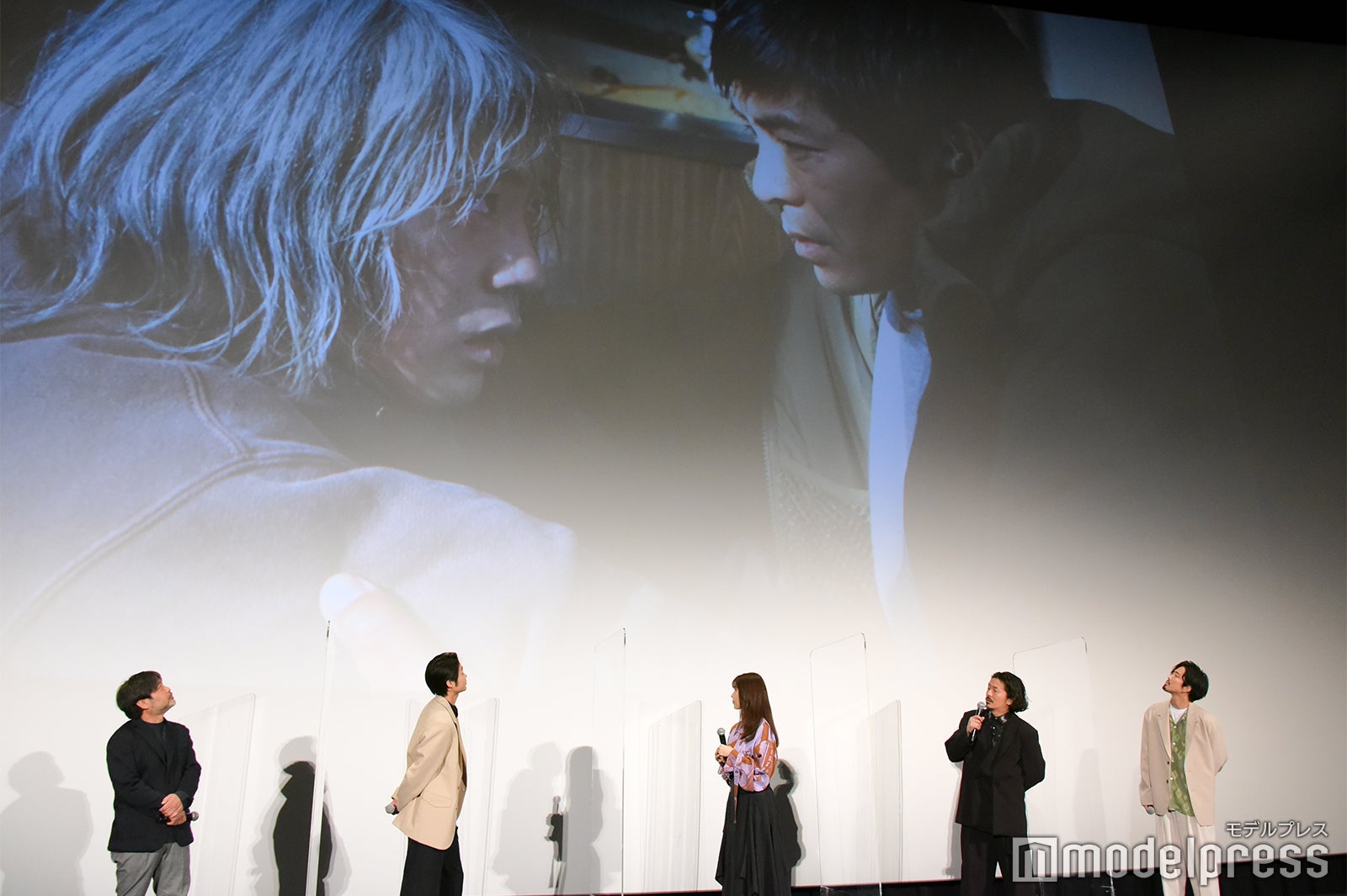 岸善幸監督、磯村勇斗、有村架純、森田剛、若葉竜也（C）モデルプレス