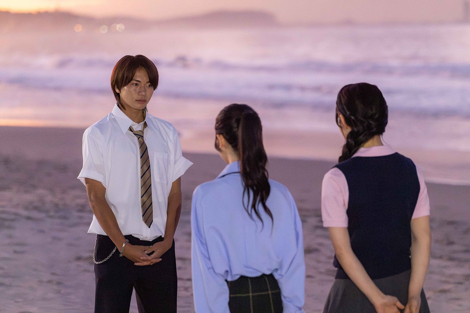 きんご、ねね、りのん「今日、好きになりました。夏休み編2025」（C）AbemaTV, Inc.