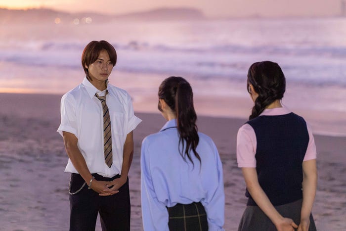 きんご、ねね、りのん「今日、好きになりました。夏休み編2025」(C)AbemaTV, Inc.