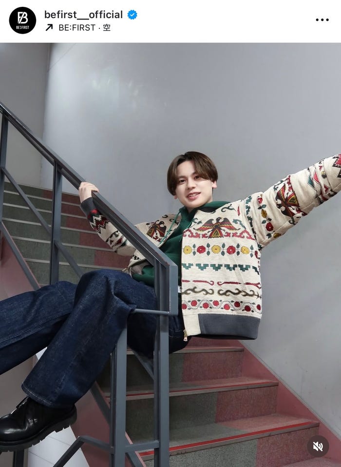 BE:FIRST公式Instagramより