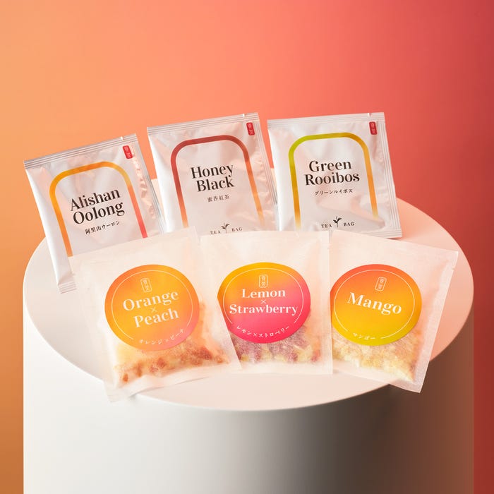 フルーツティーアソート/Gong cha ORIGINAL「HAPPINESS BAG 2026」(提供写真)
