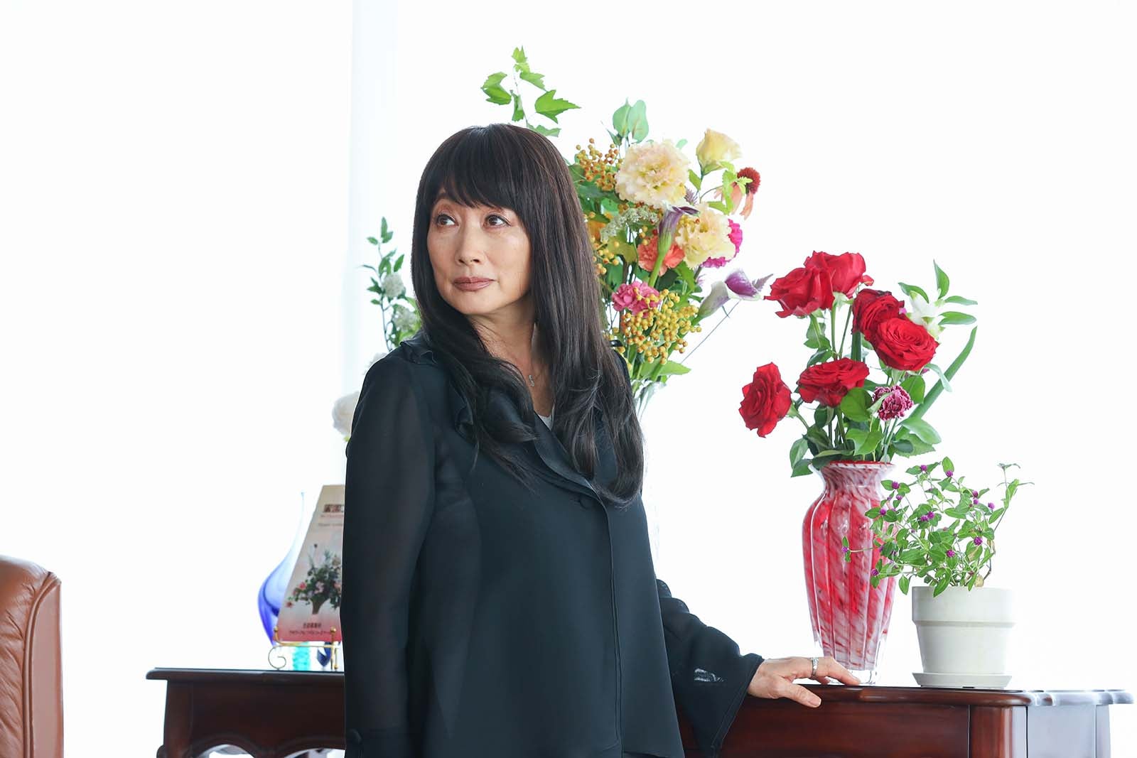 余貴美子「トリリオンゲーム」最終話より（C）TBS／撮影：高橋裕子