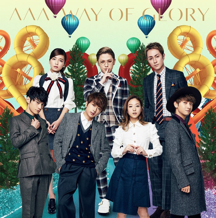 AAAのアルバム「WAY OF GLORY」(2月22日発売)/画像提供:avex