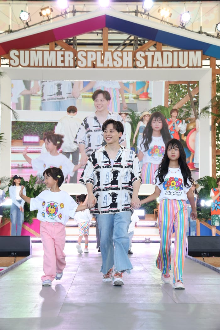 「お台場冒険王2023 SUMMER SPLASH!TOKYO GIRLS COLLECTION〜」フィナーレの様子(提供写真)