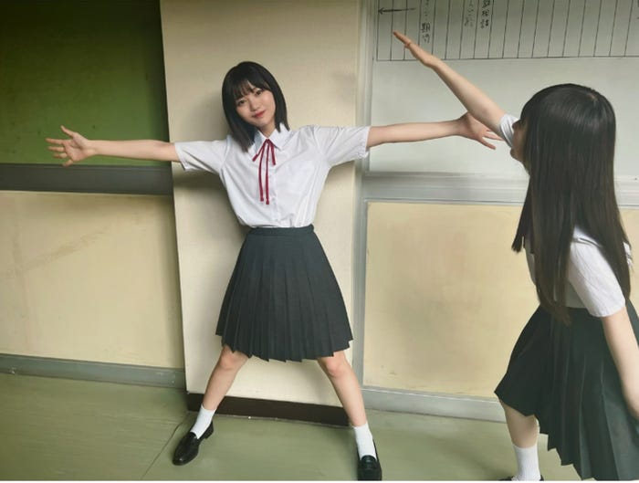 中西アルノ、小川彩/乃木坂46公式ブログより