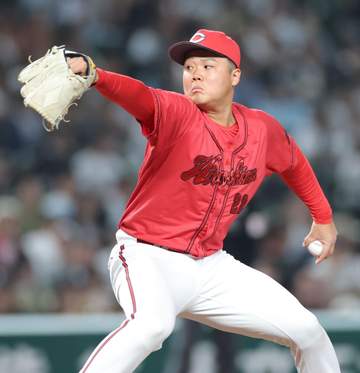 広陵→大商大の先輩後輩対決が実現 広島・高太一と西武・渡部が対峙 先輩・高が貫録のK斬り