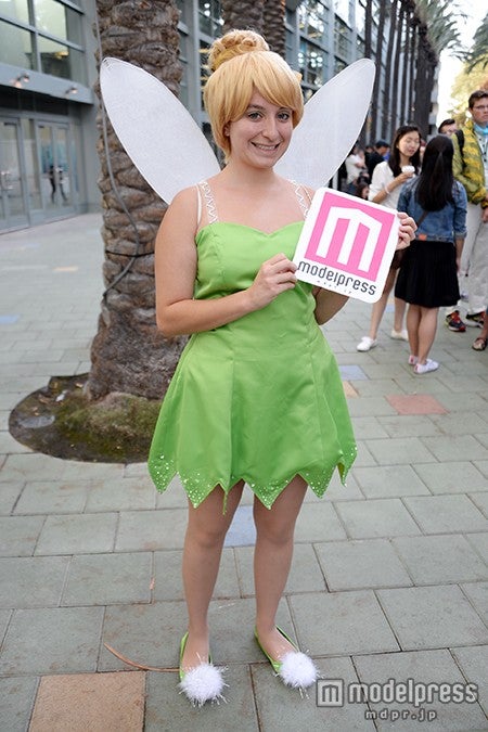 「ピーター・パン」ティンカー・ベルの仮装