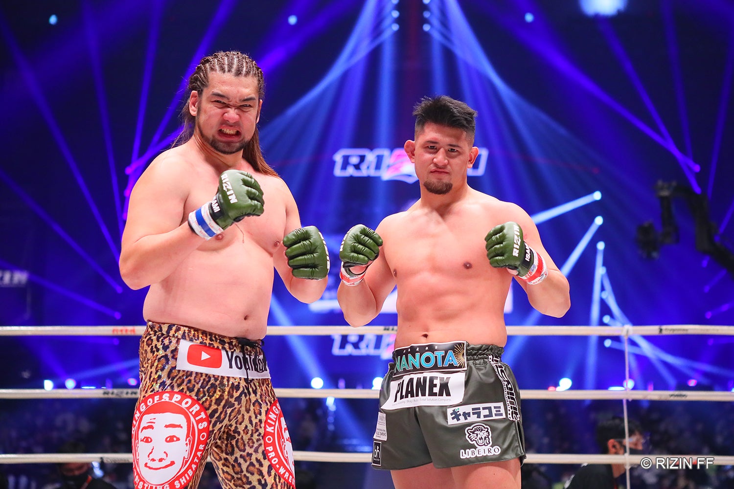 シバターVSHIROYA（C）RIZIN FF