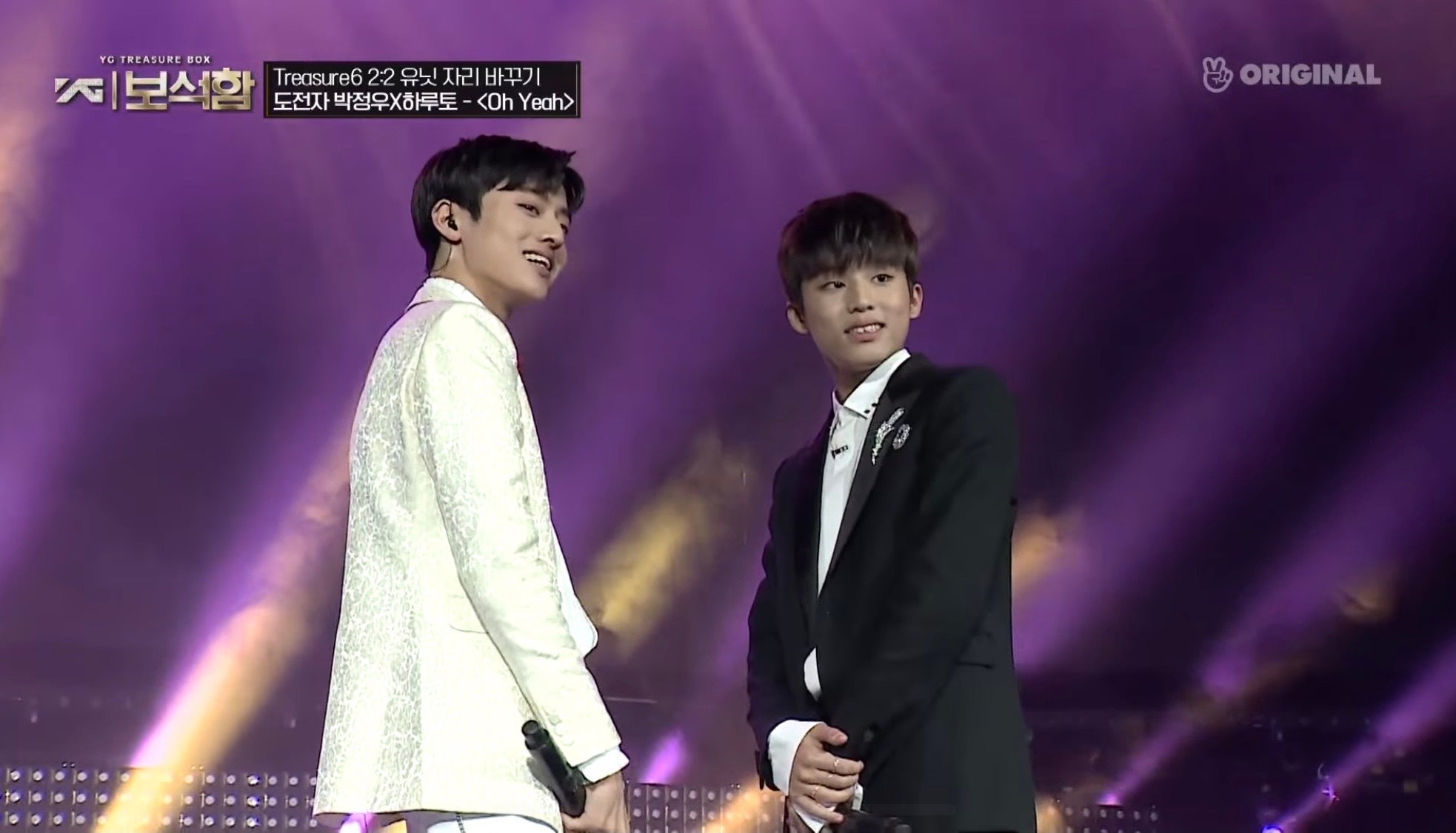ハルト＆パク・ジョンウ  ／「YG宝石箱」公式YouTubeより