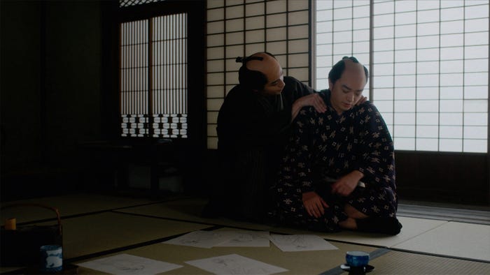 横浜流星、染谷将太「べらぼう~蔦重栄華乃夢噺~」第40話(C)NHK