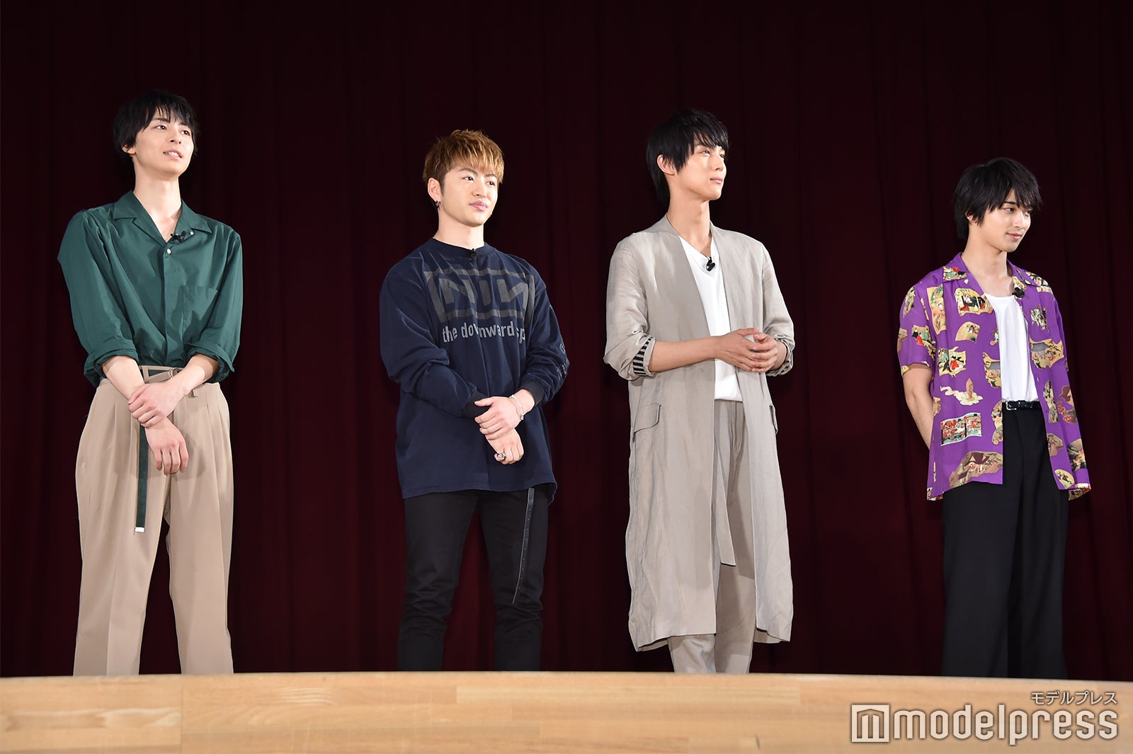 高杉真宙、佐野玲於、中川大志、横浜流星 （C）モデルプレス