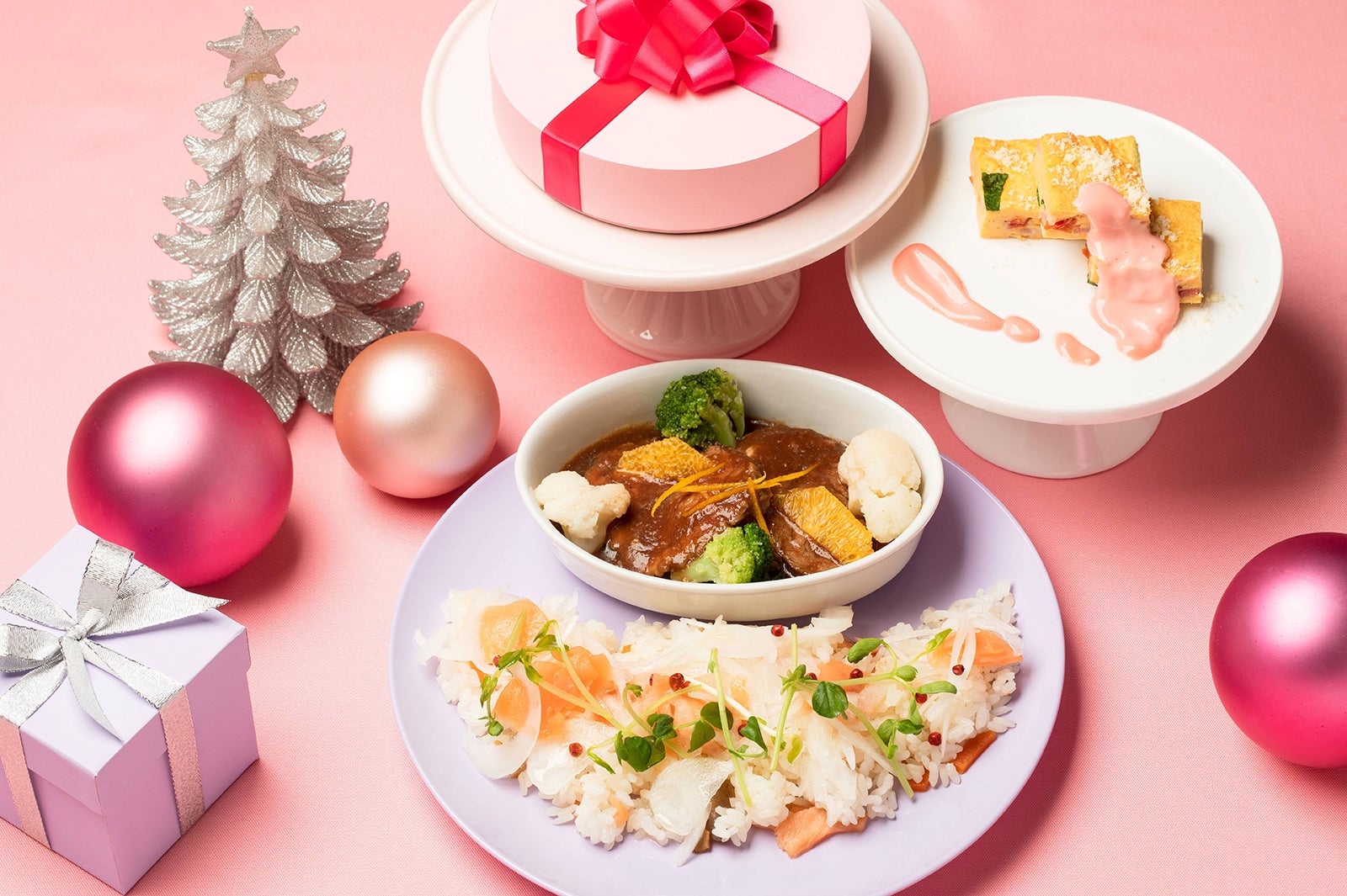 ドレスアップ・フォー・クリスマス！／画像提供：ヒルトン東京ベイ