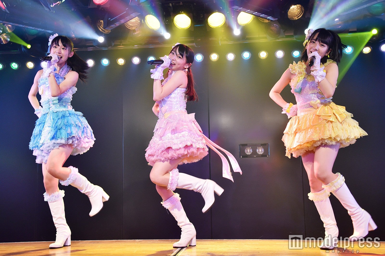 山内瑞葵、久保怜音、田口愛佳「世界は夢に満ちている」公演（C）モデルプレス