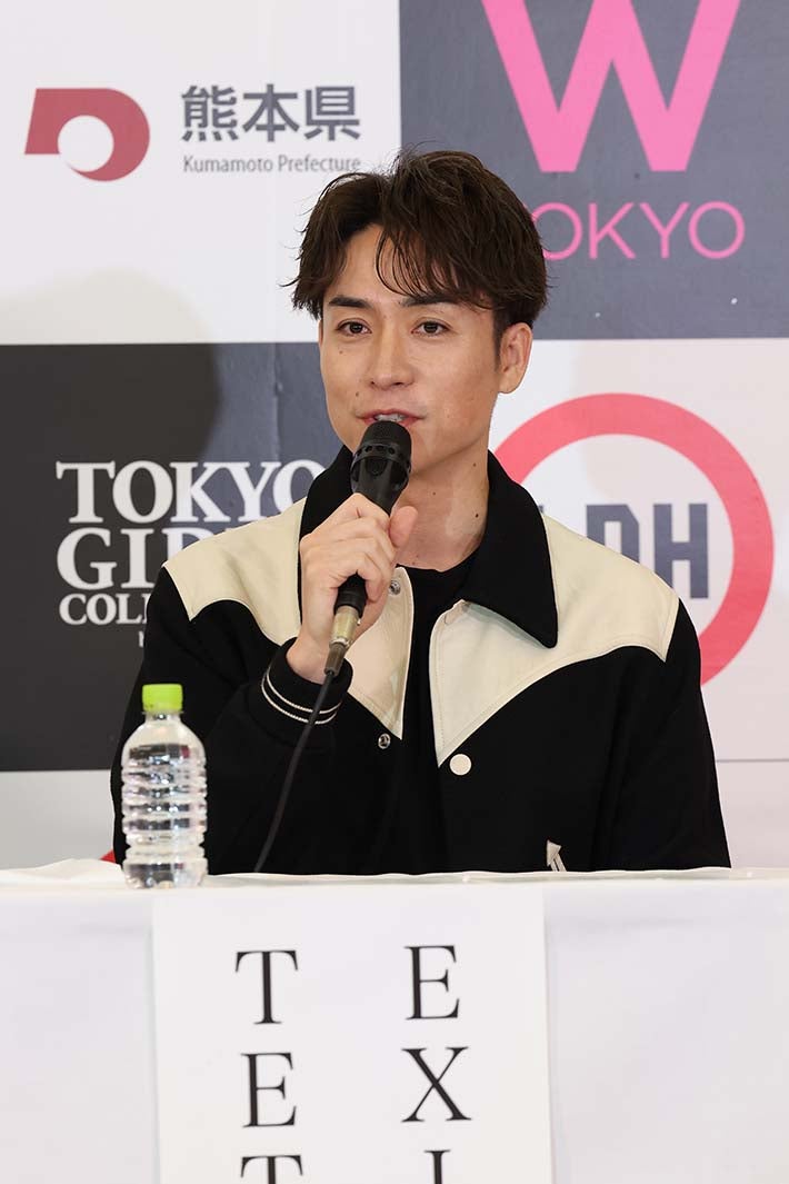 TETSUYA（C）W TOKYO×LDH JAPAN 記者発表会