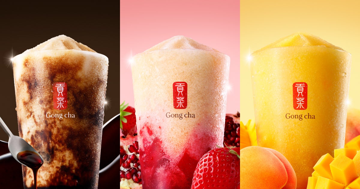 ゴンチャ、ひんやりデザート感覚の新作「ジェラッティー」7月3日よりレギュラーメニューに登場